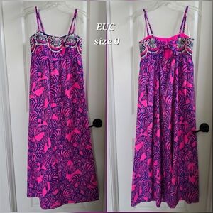 Lilly Pulitzer Zebra Maxi Dress
